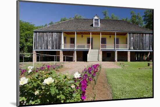 Laura' Historic Antebellum Creole Plantation House, Louisiana, USA-Cindy Miller Hopkins-Mounted Photographic Print