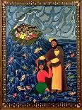 Jesus Walks on Water, 1998-Laura James-Giclee Print