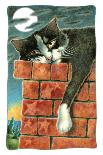 A Cat Never Tells-Trio II-Laura Seeley-Stretched Canvas