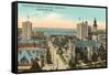 Laura Street, Jacksonville, Florida-null-Framed Stretched Canvas