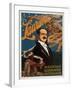 Laurant Magician, Illusionist, Entertainer Magic Poster-Lantern Press-Framed Art Print