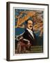 Laurant Magician, Illusionist, Entertainer Magic Poster-Lantern Press-Framed Art Print