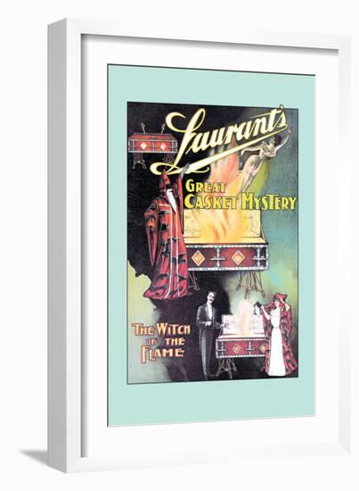 Laurant's Great Casket Mystery-null-Framed Art Print