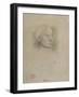 Laure Bellelli, étude pour La famille Bellelli-Edgar Degas-Framed Giclee Print