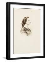 Laure Eiffel Collin, buste, de profil-Alexandre Ken-Framed Giclee Print