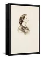 Laure Eiffel Collin, buste, de profil-Alexandre Ken-Framed Stretched Canvas