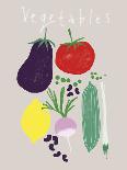 Collection of Vegetables-Laure Girardin Vissian-Giclee Print