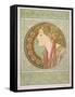 Laurel, 1901-Alphonse Mucha-Framed Stretched Canvas