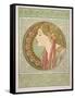 Laurel, 1901-Alphonse Mucha-Framed Stretched Canvas