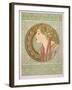 Laurel, 1901-Alphonse Mucha-Framed Giclee Print