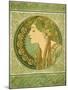 Laurel, 1921-Alphonse Mucha-Mounted Giclee Print