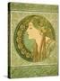 Laurel, 1921-Alphonse Mucha-Stretched Canvas