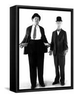 Laurel and Hardy, c.1930s-null-Framed Stretched Canvas