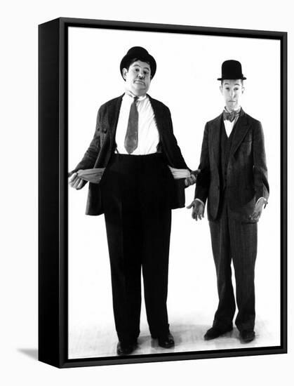 Laurel and Hardy, c.1930s-null-Framed Stretched Canvas