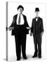 Laurel and Hardy, c.1930s-null-Stretched Canvas