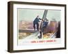 Laurel and Hardy's Laughing 20's - Lobby Card Reproduction-null-Framed Photo