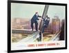Laurel and Hardy's Laughing 20's - Lobby Card Reproduction-null-Framed Photo