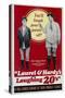 Laurel and Hardy's Laughing 20'S-null-Stretched Canvas