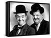 Laurel and Hardy-null-Framed Stretched Canvas