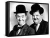 Laurel and Hardy-null-Framed Stretched Canvas