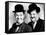 Laurel and Hardy-null-Framed Stretched Canvas