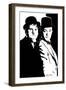 Laurel and Hardy-Emily Gray-Framed Giclee Print