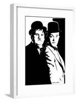 Laurel and Hardy-Emily Gray-Framed Giclee Print