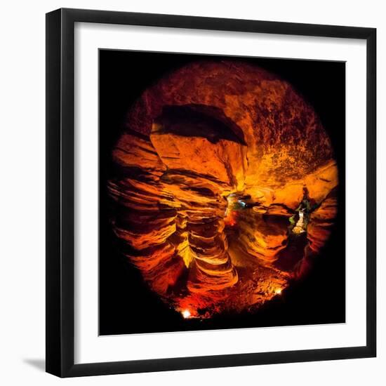 Laurel Caverns-john raffaghello-Framed Premium Photographic Print