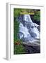 Laurel Falls - Great Smoky Mountains National Park, TN-Lantern Press-Framed Art Print