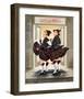 Laurel & Hardy Flying Skirts-Renate Holzner-Framed Art Print