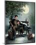 Laurel & Hardy Overnight Bench-Renate Holzner-Mounted Art Print