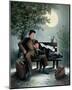 Laurel & Hardy Overnight Bench-Renate Holzner-Mounted Art Print