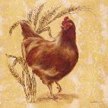 Crimson Song Bird No.3-Laurel Lehman-Art Print
