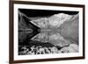 Laurel Mountain Reflections BW-Douglas Taylor-Framed Photo