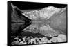 Laurel Mountain Reflections BW-Douglas Taylor-Framed Stretched Canvas