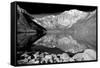 Laurel Mountain Reflections BW-Douglas Taylor-Framed Stretched Canvas