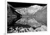 Laurel Mountain Reflections BW-Douglas Taylor-Framed Photo