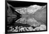 Laurel Mountain Reflections BW-Douglas Taylor-Framed Photo
