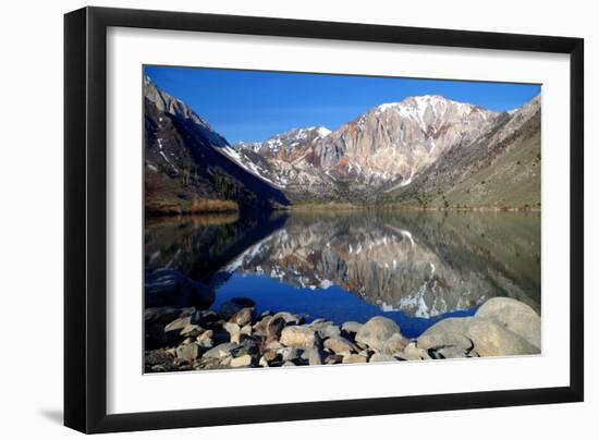 Laurel Mountain Reflections-Douglas Taylor-Framed Photo