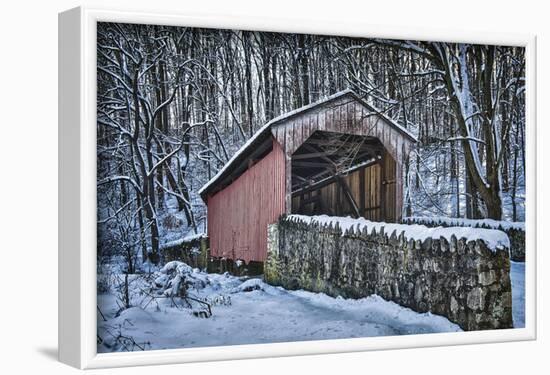 Laurels Bridge #2-Robert Lott-Framed Art Print