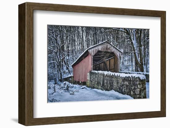 Laurels Bridge #2-Robert Lott-Framed Art Print