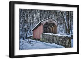 Laurels Bridge #2-Robert Lott-Framed Art Print