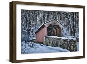 Laurels Bridge #2-Robert Lott-Framed Art Print