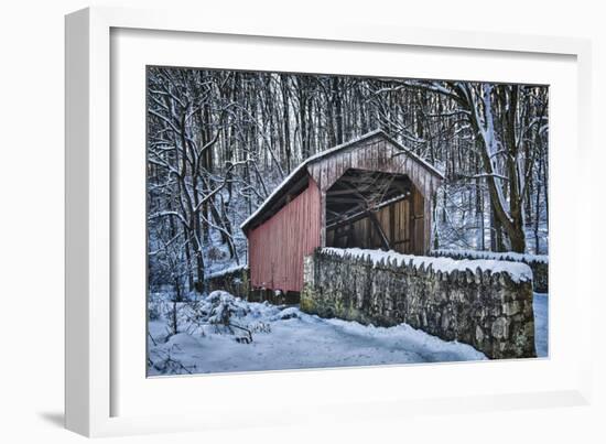 Laurels Bridge #2-Robert Lott-Framed Art Print