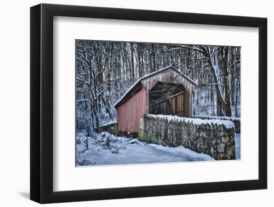 Laurels Bridge #2-Robert Lott-Framed Giclee Print