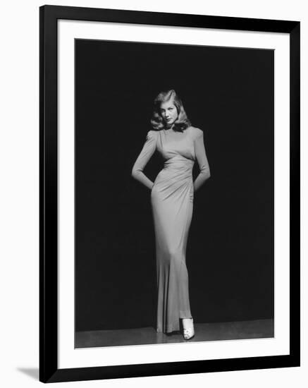 Lauren Bacall, 1944-null-Framed Photographic Print