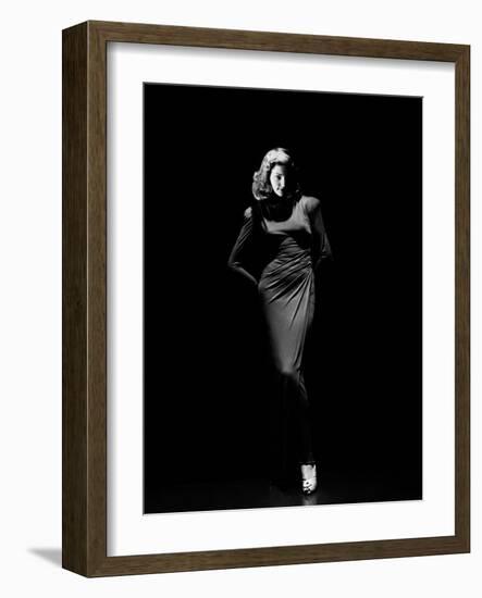 Lauren Bacall, 1944-null-Framed Photographic Print