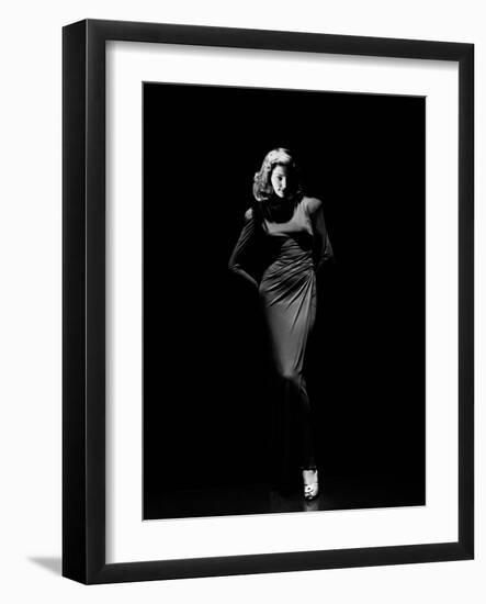 Lauren Bacall, 1944-null-Framed Photographic Print