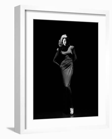 Lauren Bacall, 1944-null-Framed Photographic Print