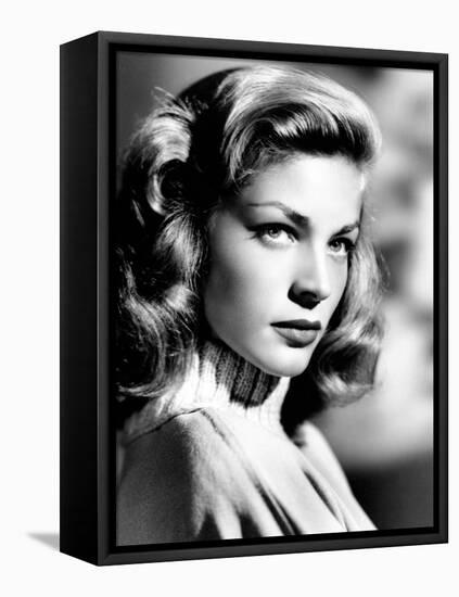 Lauren Bacall, 1946. 1946-null-Framed Stretched Canvas